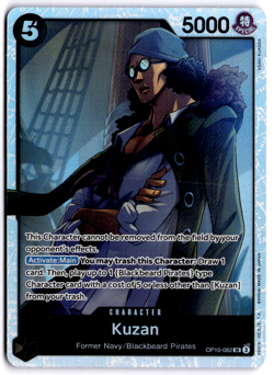 One Piece TCG - Kuzan - OP10-082 SR - Royal Blood ENGLISH NM - Image 1