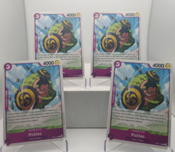 Pickles Playset - OP07-069 x4 - 500 Years In The Future - One Piece TCG - Image 1