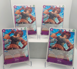 Gina Playset - OP07-065 x4 - 500 Year in the Future - One Piece TCG - English - Image 1