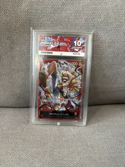 One Piece Gear 5 Monkey D. Luffy ST21-001 Leader Graded ACE 10 - Image 1