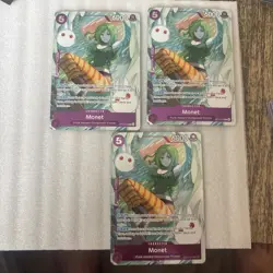 1x Monet (Dash Pack) OP14-074 R Foil One Piece The Azure Sea's Seven NM - Image 1