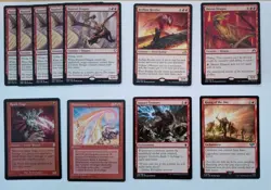 MTG - RED Collection - 500 + cards - inc Calamity Bearer, Dragons and more - Image 3