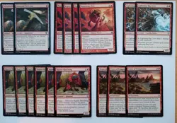 MTG - RED Collection - 500 + cards - inc Calamity Bearer, Dragons and more - Image 5