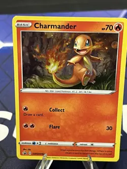 Charmander SWSH092 SWSH: Sword & Shield Promo Cards Holo - Image 1