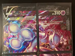 Mewtwo V-Union [Set of 4] SWSH: Sword & Shield Promo Cards English NM - Image 2