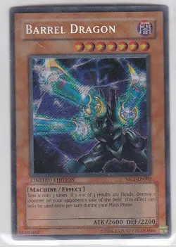 JP) Yugioh - Konami - Yu-Gi-Uh! - Barrel Dragon - MC1-EN002 - Trading Card - Image 1