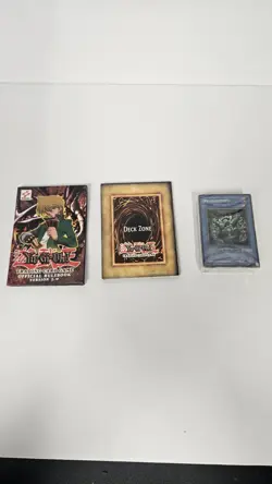 Yu-Gi-Oh Starter Deck Pegasus SDP Lot: Rulebook + Field Card Zone + Wrapped Deck - Image 1