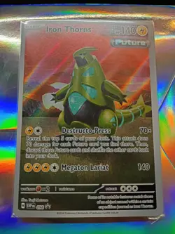 Iron Thorns 098 Sv: Scarlet & Violet Promo Cards Holo ( STILL SEALED IN PLASTIC) - Image 1