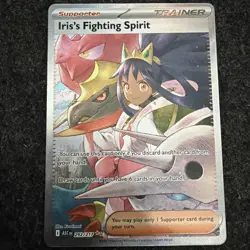 Iris's Fighting Spirit 292/217 - SIR - Ascended Heroes - NM Pokemon Card - Image 1