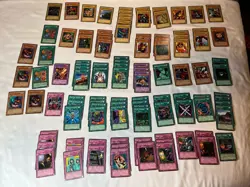 Yugioh Starter Deck Joey SDJ Lot 106 Cards Holos x7 Red-Eyes LP-Damaged - Image 1
