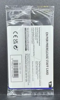 Pokemon Perfect Order STAFF Prerelease Promos Sealed 4x Cards Pokemon 064-067 #1 - Image 2