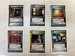 Star Trek CCG First anthology 6-Card Lot Lightly-Played - Image 1