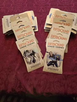 Riftbound League of Legends Spiritforged Booster Packs 20x Collectible Card Game - Image 1