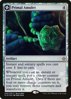 Primal Amulet (BABP-243) - XLN Treasure Chest: (compasslanddfc) Foil - Image 1