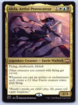 Alela, Artful Provocateur - Commander: Streets of New Capenna - MTG - Near Mint - Image 1
