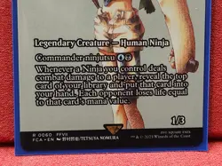 MTG: FCA 60 Yuffie Kisaragi - Yuriko, the Tiger's Shadow (Showcase) Regular NM - Image 3