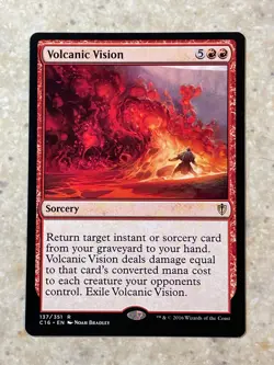 MTG NM Volcanic Vision [Commander 2016] - Image 1