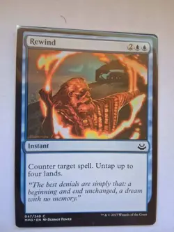 Rewind 47 MTG NM - Modern Masters 2017 - Image 1