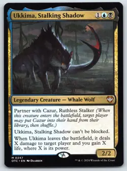 Ukkima, Stalking Shadow - Commander: Outlaws of Thunder Junction - MTG - Near Mi - Image 1