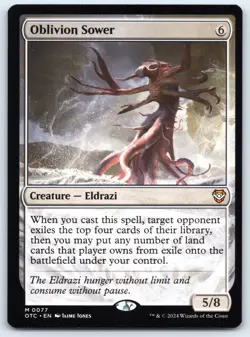 Oblivion Sower - Commander: Outlaws of Thunder Junction - MTG - Near Mint - Image 1