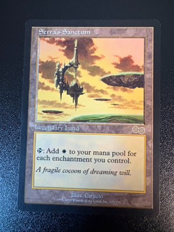 Magic: The Gathering – Serra’s Sanctum – Urza’s Saga – Near Mint - Image 1