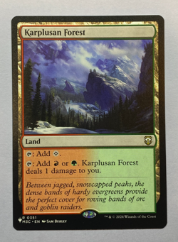 MTG - Secret Lair: Everyone's Invited - Karplusan Forest - NM - Image 1