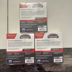 3x Pokemon TCG Scarlet & Violet Twilight Masquerade Sealed Booster Bundles - Image 2