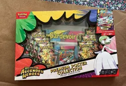 Pokemon TCG Ascended Heroes Premium Poster Collection – Mega Gardevoir – Sealed - Image 1