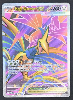 Mega Skarmory ex 106/088 Pokemon TCG Mega Evolution Me03: Perfect Order Full Art - Image 3