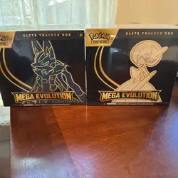 Pokemon Mega Evolution Base Set Elite Trainer Box ETB Set of 2 - Factory Sealed - Image 1