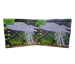 Pokemon TCG Perfect Order ETB Set of 2 Factory Sealed Boxes New - Image 1