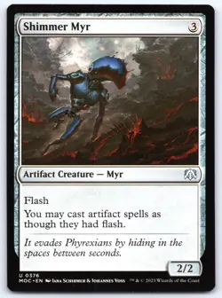 Shimmer Myr - Commander: March of the Machine - MTG - Near Mint - Image 1