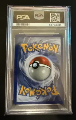 Mimikyu Sun & Moon Black Star Promo SM163 Holo Pokemon TCG - PSA 7 - Image 2