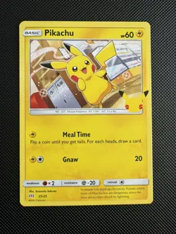 Pokemon Pikachu - 25/25 Non Holo - 25th Anniversary McDonalds Promo 2021 - NM - Image 1