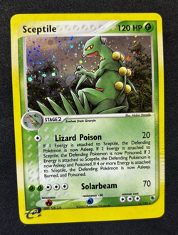 Sceptile 11/109 Ruby and Sapphire Holo - Pokemon 2003 - HP/DMG - Image 1