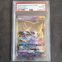2019 Pokemon: JIRACHI GX [79/236] - [Unified Minds Set] - Gem Mint - PSA 10 💎 - Image 1