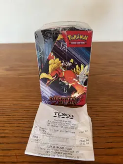 Pokemon TCG Destined Rivals Half Booster Box 18 Packs sealed - Image 1