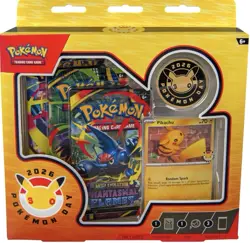 Pokemon Day 2026 30th Anniversary Special Edition Box Pikachu Promo & 3 Boosters - Image 1