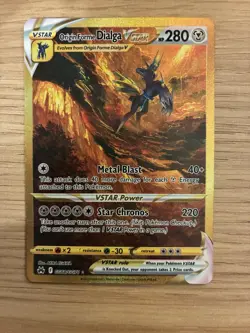 Pokemon TCG: Origin Forme Dialga VSTAR (Secret) Crown Zenith GG68/GG70 - Image 1