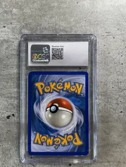 Pokemon Card Nosepass Rev Holo Error Add. Ink CGC 9, Legends Awakened 2008 (1) - Image 2
