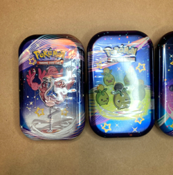 Pokemon TCG: Scarlet & Violet – Paldean Fates Mini Tin Set of 4 – Factory Sealed - Image 2