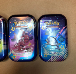 Pokemon TCG: Scarlet & Violet – Paldean Fates Mini Tin Set of 4 – Factory Sealed - Image 3