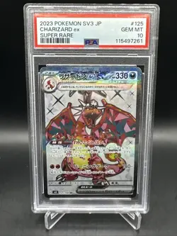 2023 Charizard Ex 125 SV3 JP Super Rare GEM MT PSA 10 Japanese Pokemon - Image 1