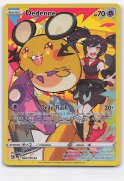 DEDENNE TG07/TG30 HOLO BRILLIANT STARS TRAINER GALLERY POKEMON - Image 1