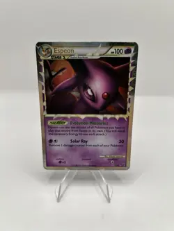 Pokemon TCG Espeon (Prime) 81/90 Undaunted Ultra Rare Holo 2010 - LP - Image 1