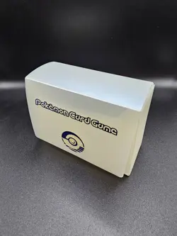Vintage 2001 Japanese Pokemon Center Blue Logo Slim Deck Box - Pristine White! - Image 2
