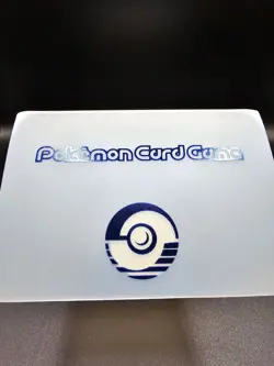 Vintage 2001 Japanese Pokemon Center Blue Logo Slim Deck Box - Pristine White! - Image 3