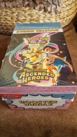 Pokemon Ascended Heroes Sealed Booster Bundle Display Case Exclusive - Image 1