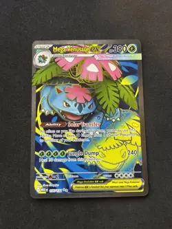 Pokemon Mega Venusaur ex Me01: Mega Evolution 155/132 Ultra Rare Full Art Holo - Image 1