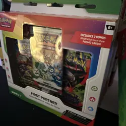 Pokemon TCG First Partner Illustration Collection Series 1 Box Case - Image 1